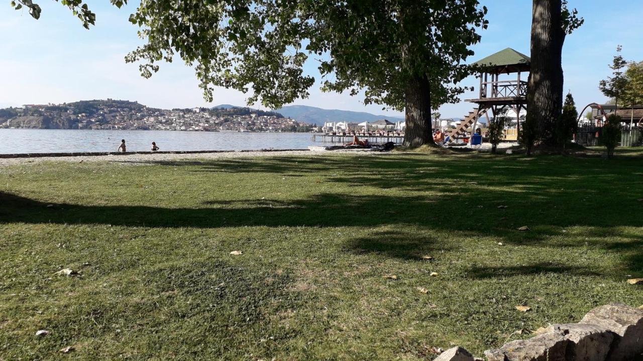 Park Golden Beach Tasevski Ohrid Esterno foto