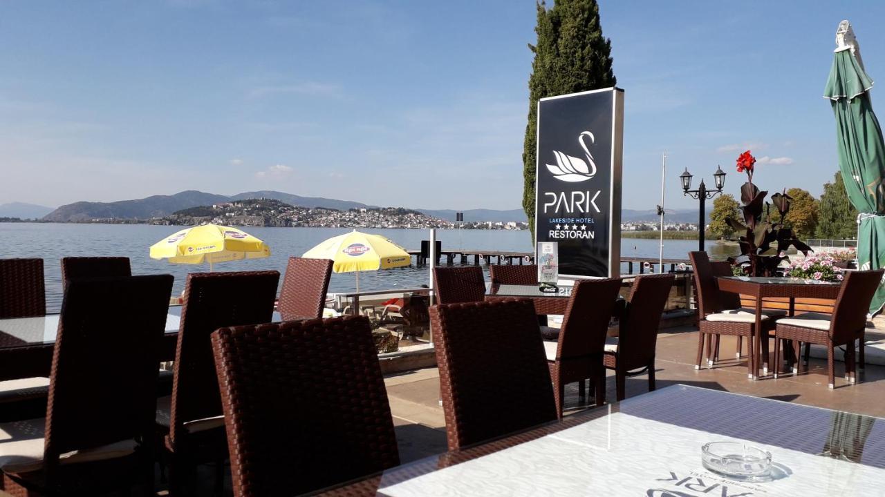 Park Golden Beach Tasevski Ohrid Esterno foto